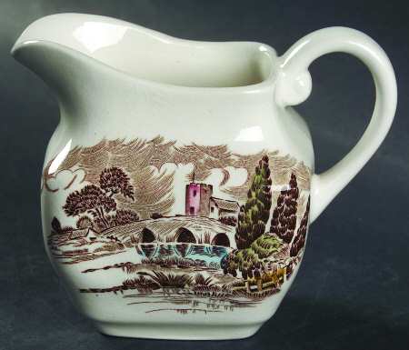 Countryside Brown Multicolor Creamer