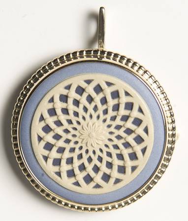 Jasperware Jewelry Goldplate Brooch
