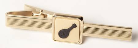 Jasperware Jewelry Goldplate Tie Bar