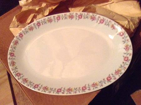 WIG807 14" Oval Serving Platter