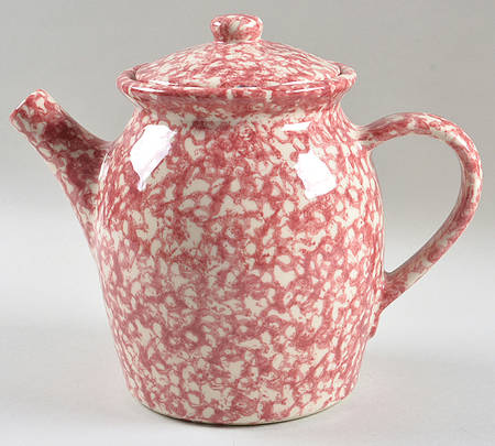 Rose Sponge Coffee Pot & Lid
