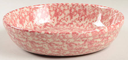 Rose Sponge 7" Round Vegetable Bowl