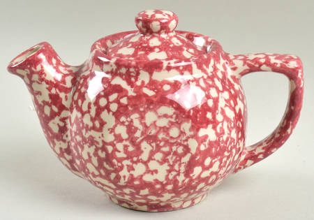 Rose Sponge Mini Teapot & Lid