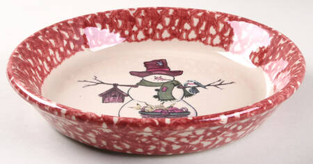 Rose Sponge 9" Pie Baking Plate