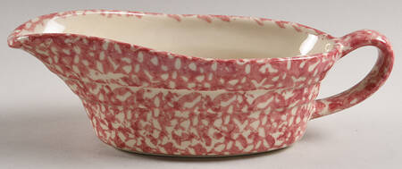 Rose Sponge Gravy Boat
