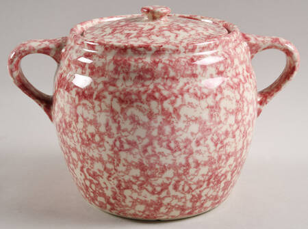 Rose Sponge Bean Pot & Lid