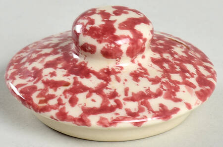 Rose Sponge Lid for Sugar Bowl
