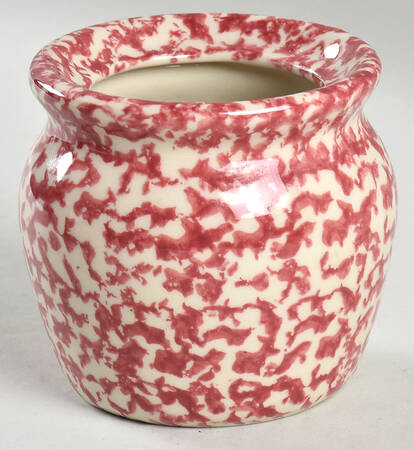 Rose Sponge Sugar Bowl No Lid