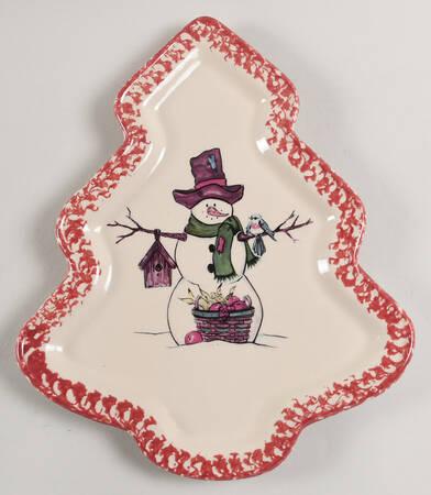 Rose Sponge Large Tree Shaped Dish
