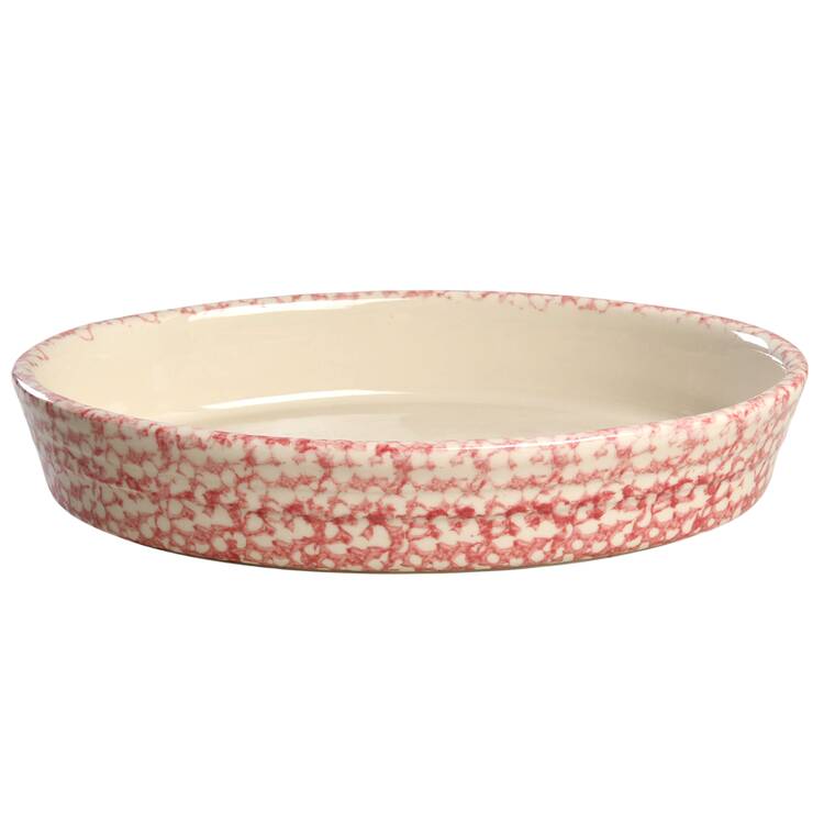 Rose Sponge 12'' Oval Baker
