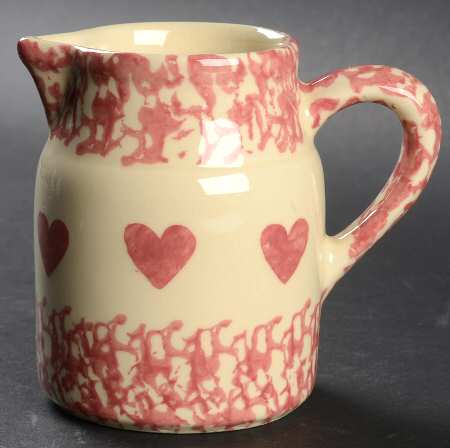 Rose Sponge Creamer