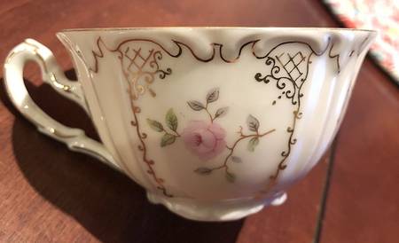 Wild Rose Footed Cup