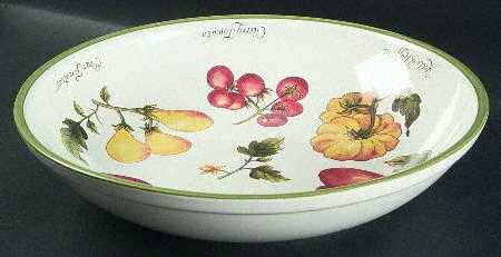 Heirloom Tomatoes 13" Pasta Serving Bowl