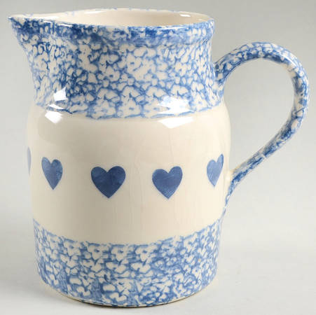 Blue Heart 64 Oz Pitcher