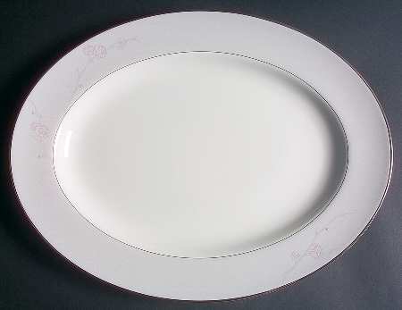 Chrysanthemum 15" Oval Serving Platter