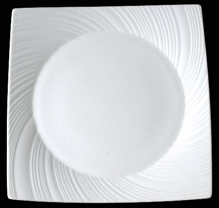 Ethereal Square Dinner Plate