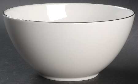 Jasper Conran Platinum 8" Salad Serving Bowl