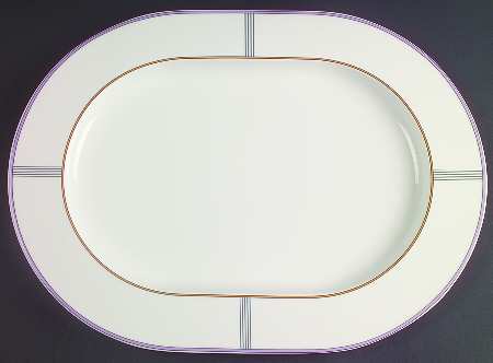Metro 15" Oval Serving Platter