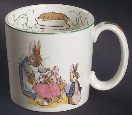 Peter Rabbit (Green Trim) Mug