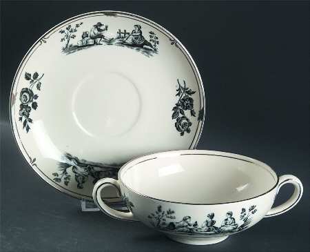 Personages Black (Smooth, Platinum) by Wedgwood