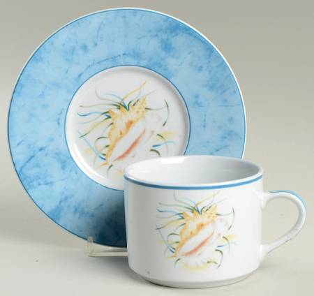 WFE1 Flat Cup & Saucer Set