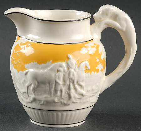 D'Ye Ken John Peel Yellow by Wedgwood