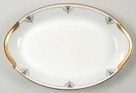 WAR152 11" Oval Serving Platter