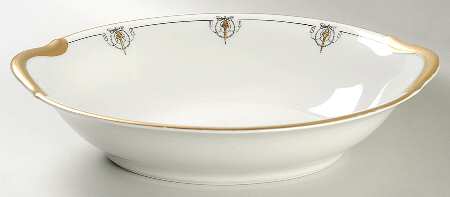 WAR152 10" Oval Vegetable Bowl
