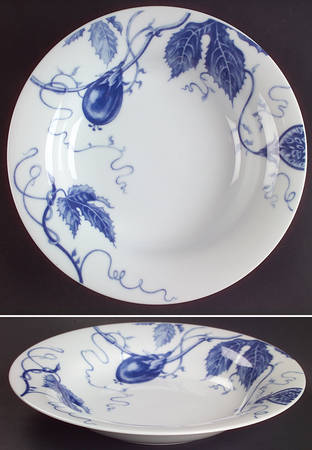 Ormonde Blue Large Rim Soup Bowl