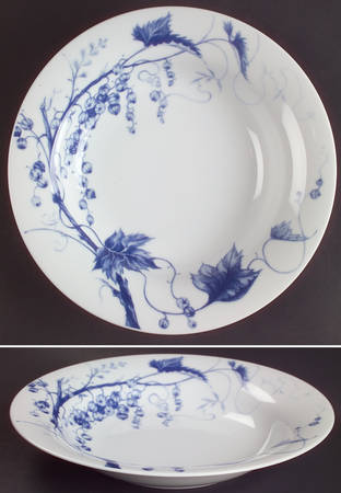 Ormonde Blue Large Rim Soup Bowl