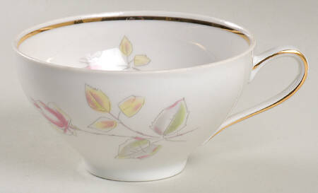 Pastel Rose Flat Cup