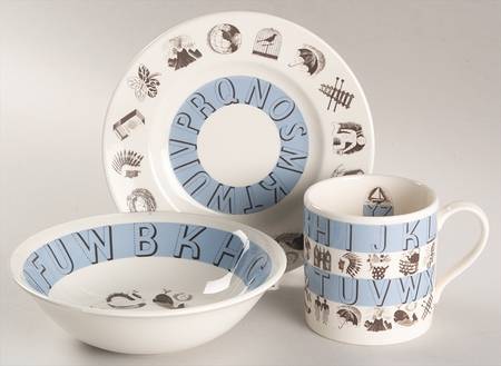 Alphabet Blue by Wedgwood