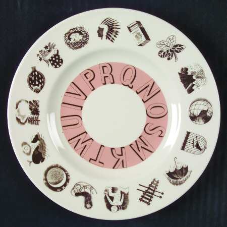 Alphabet Pink by Wedgwood