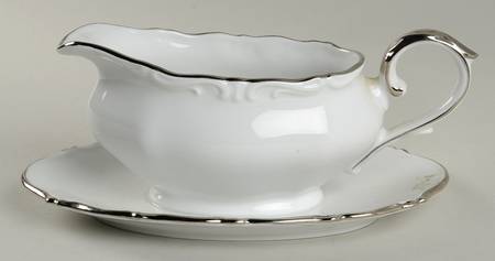 WIG822 Gravy Boat with Attached Underplate