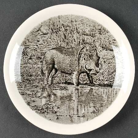 Kruger National Park (World Wildlife Stamp) Bread & Butter Plate