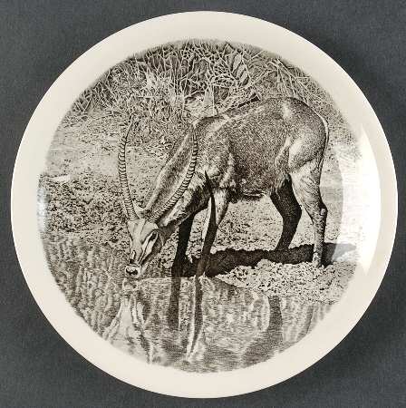 Kruger National Park (World Wildlife Stamp) Bread & Butter Plate