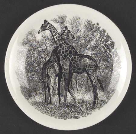 Kruger National Park (World Wildlife Stamp) Bread & Butter Plate