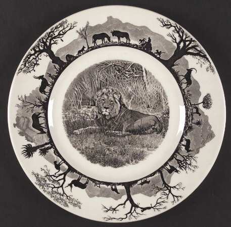 Kruger National Park (World Wildlife Stamp) Dinner Plate