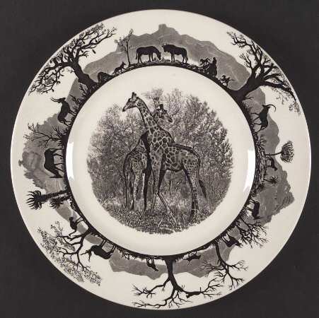 Kruger National Park (World Wildlife Stamp) Dinner Plate