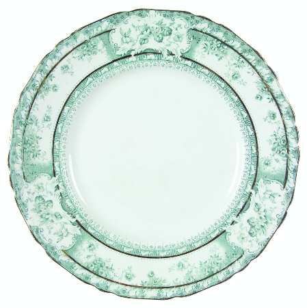 Phoebe Blue Green (No Accents, Gold Trim) by Wedgwood
