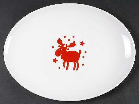 Willie 13" Oval Serving Platter