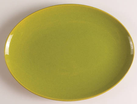 Fun Factory Freestyle Kiwi Green 13" Oval Serving Platter