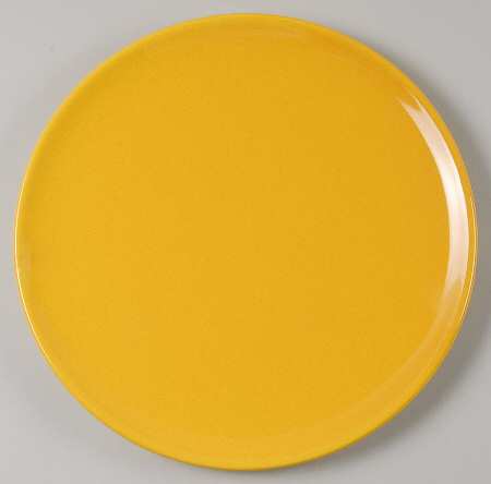 Fun Factory Lemon Peel Coupe Dinner Plate