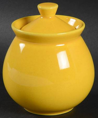 Fun Factory Lemon Peel Sugar Bowl & Lid