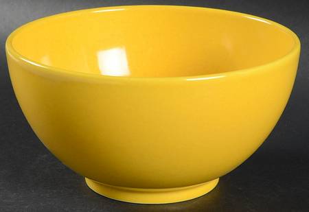 Fun Factory Lemon Peel 7" Round Vegetable Bowl