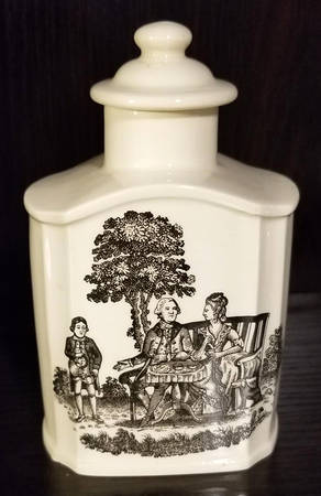 WW347 Tea Caddy & Lid