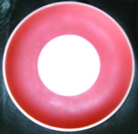 Red Keystone Saucer