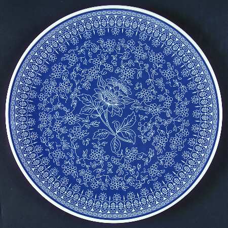 Tonquin Blue (No Gold Floral) by Wedgwood