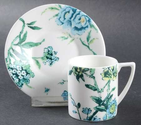 Jasper Conran Chinoiserie White Espresso Cup and Saucer Set