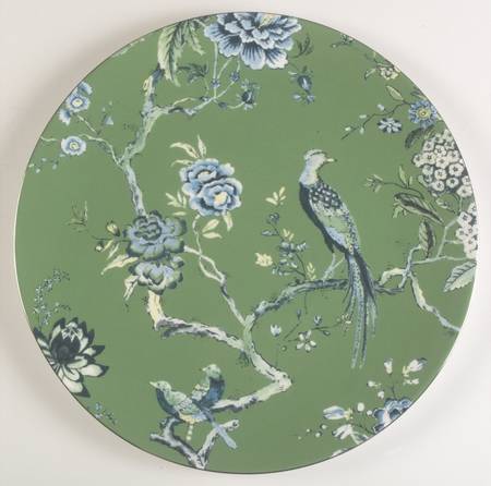 Jasper Conran Chinoiserie Green 13" Chop Plate (Round Platter)
